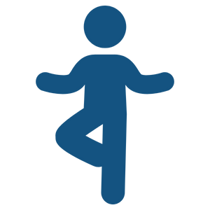 Yoganomics with Yogi Bene custom graphic yogi tree pose